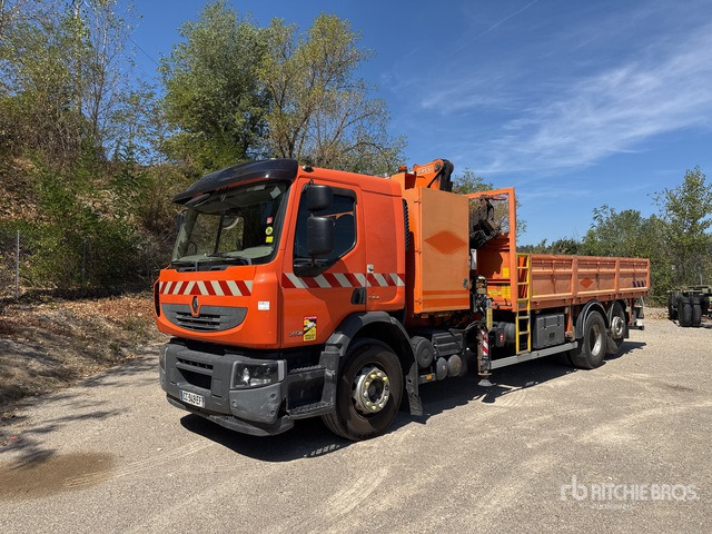 2012 Renault Premium 380DXi Fassi F155A.0.23 6000 kg Articu ... Flatbed Truck with Crane - Mesin pemotong chopper/ Mulcher: gambar 1 2012 Renault Premium 380DXi Fassi F155A.0.23 6000 kg Articu ... Flatbed Truck with Crane - Mesin pemotong chopper/ Mulcher: gambar 1