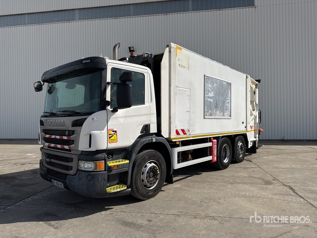 2012 Scania P 280 6x2 Camion Benne A Ordures Mena ... Waste Collection Truck - Truk sampah: gambar 1 2012 Scania P 280 6x2 Camion Benne A Ordures Mena ... Waste Collection Truck - Truk sampah: gambar 1