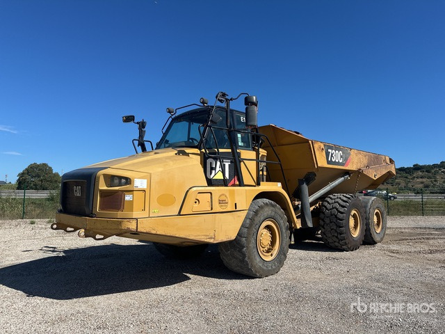 2016 Cat 730C2 Tombereau Articule Articulated Dump Truck - Tempat sampah artikulasi: gambar 2 2016 Cat 730C2 Tombereau Articule Articulated Dump Truck - Tempat sampah artikulasi: gambar 2