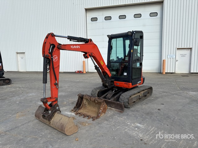 2016 Kubota U27-4 Mini-Pelle Mini Excavator: <6.6t - Ekskavator mini: gambar 1 2016 Kubota U27-4 Mini-Pelle Mini Excavator: <6.6t - Ekskavator mini: gambar 1