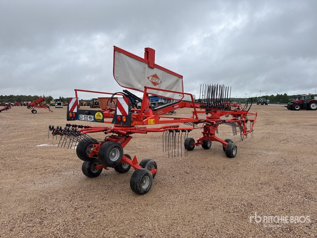 2016 Kuhn GA6632 6.6 m Semi-Mount 2 Rotor Andaineuse Hay Rake - Tedder/ Menyapu: gambar 3 2016 Kuhn GA6632 6.6 m Semi-Mount 2 Rotor Andaineuse Hay Rake - Tedder/ Menyapu: gambar 3