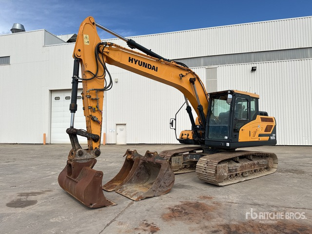 2017 Hyundai HX160L Pelle Sur Chenilles Tracked Excavator - Ekskavator perayap: gambar 1 2017 Hyundai HX160L Pelle Sur Chenilles Tracked Excavator - Ekskavator perayap: gambar 1
