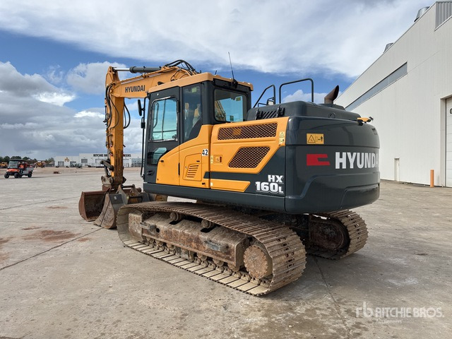 2017 Hyundai HX160L Pelle Sur Chenilles Tracked Excavator - Ekskavator perayap: gambar 3 2017 Hyundai HX160L Pelle Sur Chenilles Tracked Excavator - Ekskavator perayap: gambar 3
