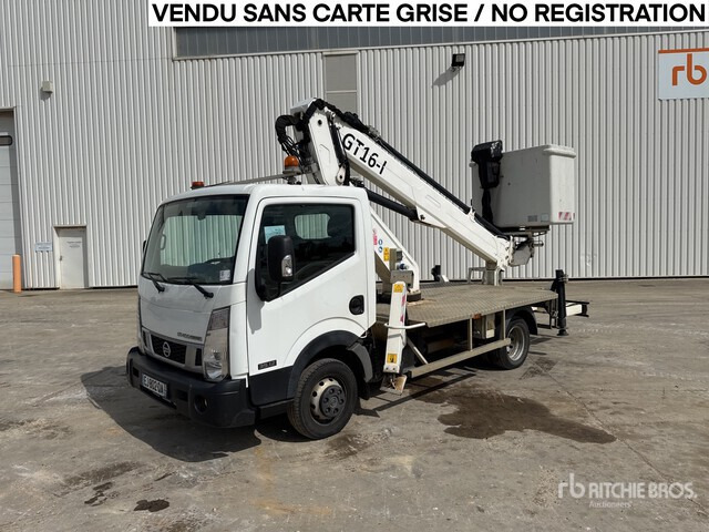 2017 Nissan Cabstar NT400 35.12 2016 Manotti CT16.I 14 m on 4x2 ... Bucket Truck - Platform udara yang dipasang di truk: gambar 1 2017 Nissan Cabstar NT400 35.12 2016 Manotti CT16.I 14 m on 4x2 ... Bucket Truck - Platform udara yang dipasang di truk: gambar 1