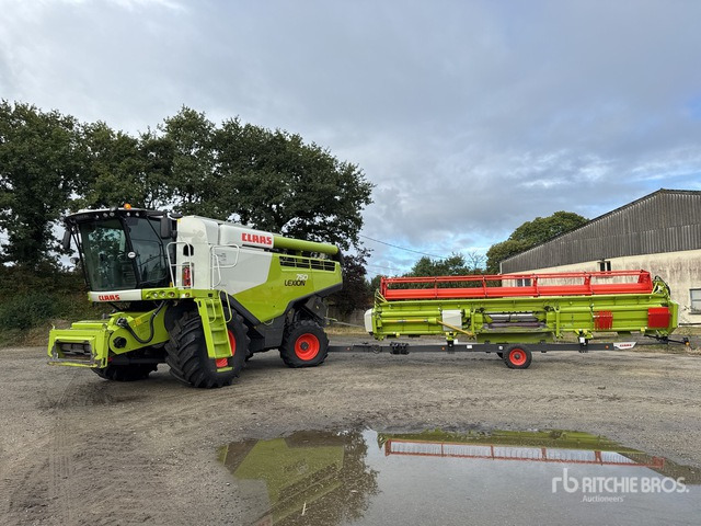 2018 Claas Lexion 750 Moissonneuse Batteuse Combine Harvester - Pemanen gabungan: gambar 1 2018 Claas Lexion 750 Moissonneuse Batteuse Combine Harvester - Pemanen gabungan: gambar 1