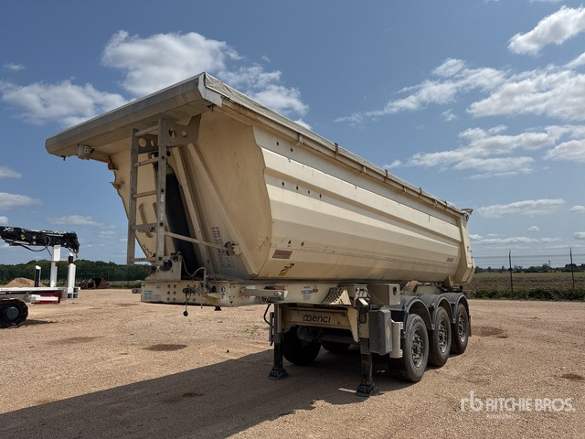 2019 Menci S7R Remorque Benne 3 Essieux End Dump Trailer - Mesin pemotong chopper/ Mulcher: gambar 1 2019 Menci S7R Remorque Benne 3 Essieux End Dump Trailer - Mesin pemotong chopper/ Mulcher: gambar 1