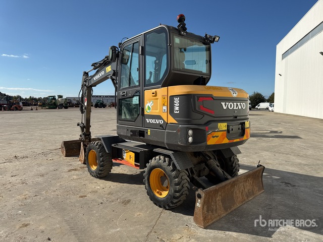 2019 Volvo EW60E Pelle Sur Pneus Wheel Excavator - Ekskavator roda: gambar 3 2019 Volvo EW60E Pelle Sur Pneus Wheel Excavator - Ekskavator roda: gambar 3
