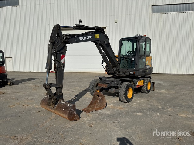 2019 Volvo EW60E Pelle Sur Pneus Wheel Excavator - Ekskavator roda: gambar 2 2019 Volvo EW60E Pelle Sur Pneus Wheel Excavator - Ekskavator roda: gambar 2