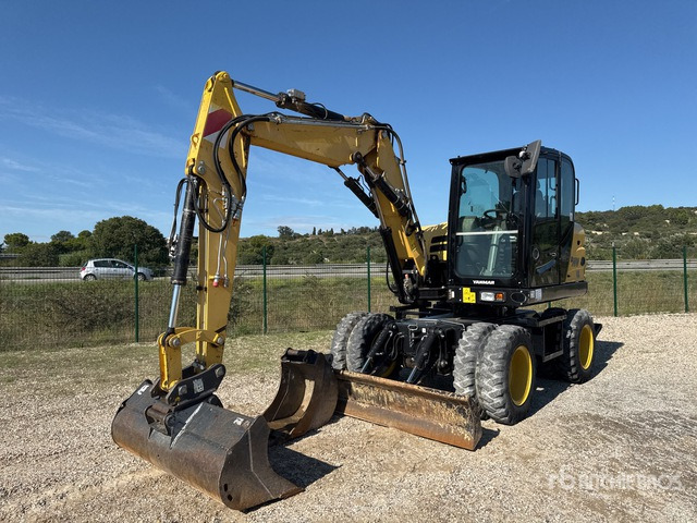 2019 Yanmar B75W Pelle Sur Pneus Wheel Excavator - Ekskavator roda: gambar 2 2019 Yanmar B75W Pelle Sur Pneus Wheel Excavator - Ekskavator roda: gambar 2
