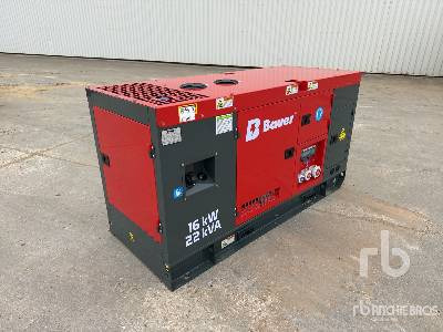 BAUER GFS-16KW Skid-Mounted 16kW/20kVA (Unused) - Genset: gambar 1 BAUER GFS-16KW Skid-Mounted 16kW/20kVA (Unused) - Genset: gambar 1