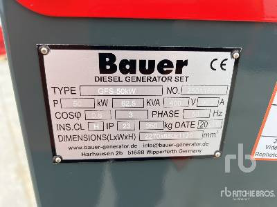 BAUER GFS-50KW 62.5 kVA Skid-Mounted (Unused) - Genset: gambar 5 BAUER GFS-50KW 62.5 kVA Skid-Mounted (Unused) - Genset: gambar 5