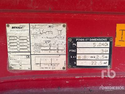 BENALU C34 Tri/A Semi-Remorque Benne 3 Essieux - Semi-trailer jungkit: gambar 5 BENALU C34 Tri/A Semi-Remorque Benne 3 Essieux - Semi-trailer jungkit: gambar 5