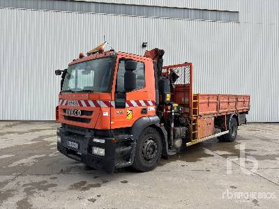 IVECO STRALIS 310 2008 Fassi F130A21 Articulated ... - Truk flatbed, Truk derek: gambar 1 IVECO STRALIS 310 2008 Fassi F130A21 Articulated ... - Truk flatbed, Truk derek: gambar 1