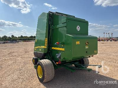 JOHN DEERE 592 Presse A Balles Rondes 1 Essieu S/A - Baler bulat: gambar 2 JOHN DEERE 592 Presse A Balles Rondes 1 Essieu S/A - Baler bulat: gambar 2