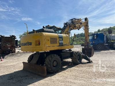 KOMATSU PW180-7E0 Pelle Sur Pneus - Ekskavator roda: gambar 3 KOMATSU PW180-7E0 Pelle Sur Pneus - Ekskavator roda: gambar 3