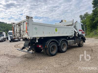 RENAULT KERAX 450DXI 6x4 Camion Benne Avec Grue - Truk jungkit, Truk derek: gambar 4 RENAULT KERAX 450DXI 6x4 Camion Benne Avec Grue - Truk jungkit, Truk derek: gambar 4