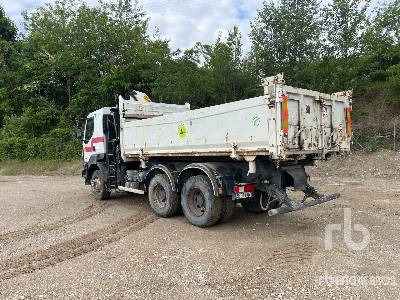 RENAULT KERAX 450DXI 6x4 Camion Benne Avec Grue - Truk jungkit, Truk derek: gambar 3 RENAULT KERAX 450DXI 6x4 Camion Benne Avec Grue - Truk jungkit, Truk derek: gambar 3