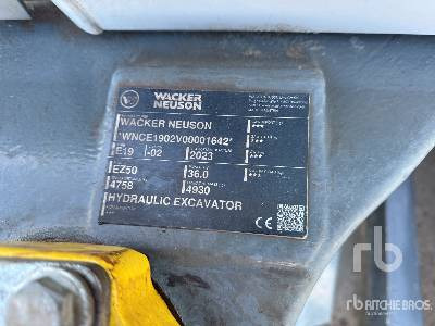WACKER NEUSON EZ50 Mini-Pelle - Ekskavator mini: gambar 5 WACKER NEUSON EZ50 Mini-Pelle - Ekskavator mini: gambar 5