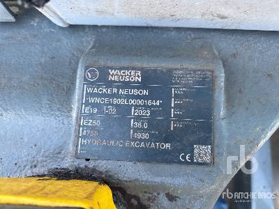 WACKER NEUSON EZ50 Mini-Pelle - Ekskavator mini: gambar 5 WACKER NEUSON EZ50 Mini-Pelle - Ekskavator mini: gambar 5