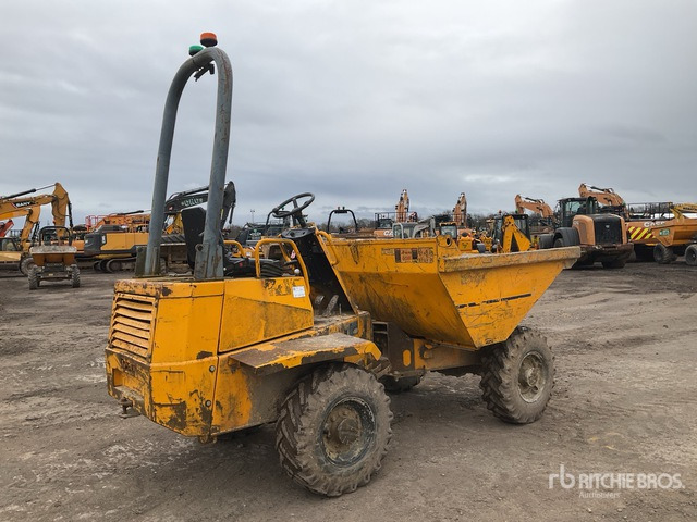 2006 Thwaites 3 ton 4x4 Dumper - Tempat sampah: gambar 3 2006 Thwaites 3 ton 4x4 Dumper - Tempat sampah: gambar 3