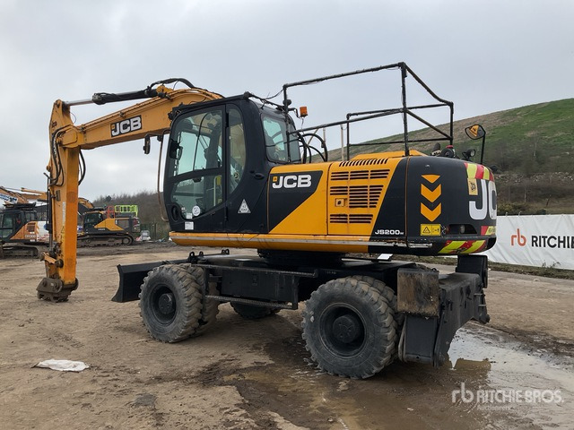 2012 JCB JS200W Wheel Excavator - Ekskavator roda: gambar 2 2012 JCB JS200W Wheel Excavator - Ekskavator roda: gambar 2