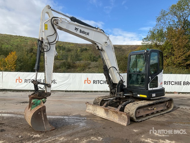 2013 Bobcat E80 EA Tracked Excavator - Ekskavator perayap: gambar 1 2013 Bobcat E80 EA Tracked Excavator - Ekskavator perayap: gambar 1