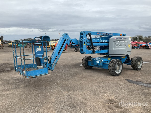 2014 Genie Z45/25J 4WD Diesel Articulating Boom Lift - Boom artikulasi: gambar 2 2014 Genie Z45/25J 4WD Diesel Articulating Boom Lift - Boom artikulasi: gambar 2