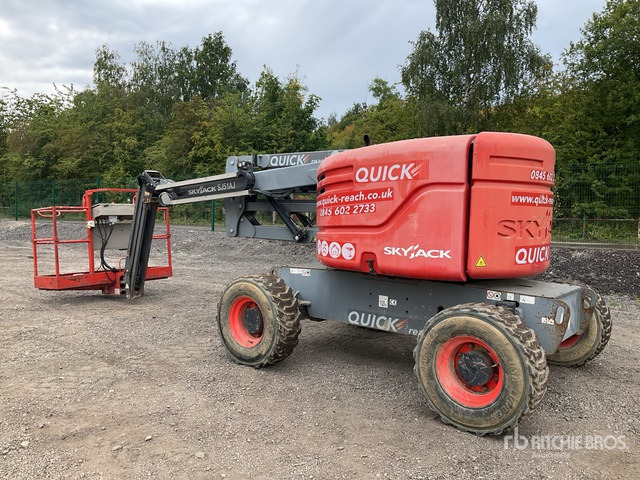 2014 Skyjack SJ51AJ 4WD Diesel Articulating Boom Lift - Boom artikulasi: gambar 3 2014 Skyjack SJ51AJ 4WD Diesel Articulating Boom Lift - Boom artikulasi: gambar 3