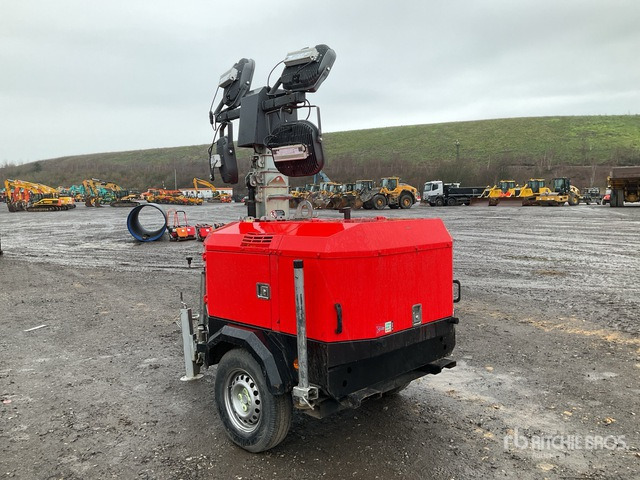 2016 Generac VB9 Drawbar Light Tower - Menara penerangan: gambar 3 2016 Generac VB9 Drawbar Light Tower - Menara penerangan: gambar 3