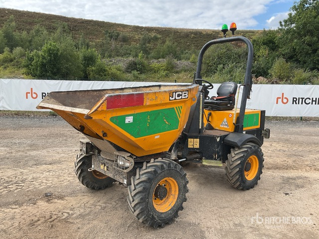 2016 JCB 3TSTM 3 ton 4x4 Swivel Dumper - Tempat sampah: gambar 1 2016 JCB 3TSTM 3 ton 4x4 Swivel Dumper - Tempat sampah: gambar 1