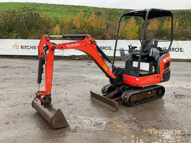 2016 Kubota KX015-4 - Ekskavator mini: gambar 1 2016 Kubota KX015-4 - Ekskavator mini: gambar 1