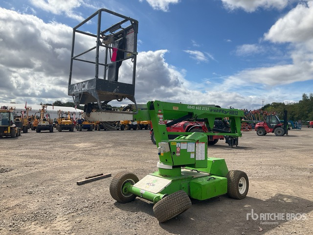 2017 Nifty HR12?NDE 2WD Hybrid (Inoperable) Articulating Boom Lift - Boom artikulasi: gambar 1 2017 Nifty HR12?NDE 2WD Hybrid (Inoperable) Articulating Boom Lift - Boom artikulasi: gambar 1