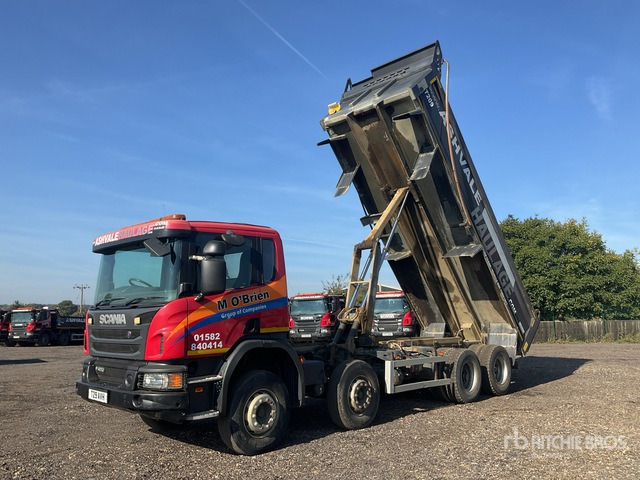 2017 Scania P410 8x4 Twin-Steer Tri/A Dump Truck - Truk jungkit: gambar 1 2017 Scania P410 8x4 Twin-Steer Tri/A Dump Truck - Truk jungkit: gambar 1