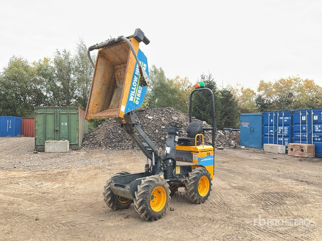 2017 Terex TA1EH 1 ton 4x4 Hi-Tip Dumper - Tempat sampah: gambar 1 2017 Terex TA1EH 1 ton 4x4 Hi-Tip Dumper - Tempat sampah: gambar 1