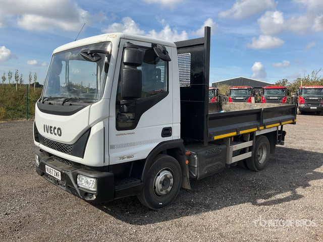 2018 Iveco 75e 4x2 Flatbed Dump Truck: Light Duty - Truk jungkit: gambar 1 2018 Iveco 75e 4x2 Flatbed Dump Truck: Light Duty - Truk jungkit: gambar 1