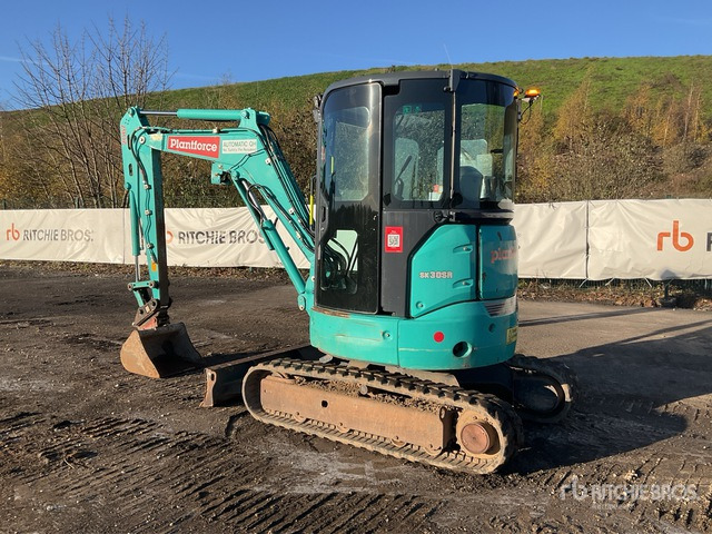 2018 Kobelco SK30SR-6 Mini Excavator: <6.6t - Ekskavator mini: gambar 2 2018 Kobelco SK30SR-6 Mini Excavator: <6.6t - Ekskavator mini: gambar 2
