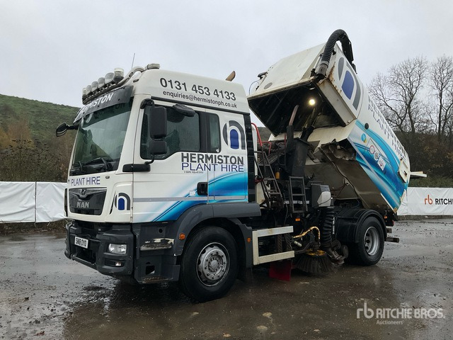 2018 MAN TGM18.290 Johnston Body on Sweeper Truck - Penyapu jalan: gambar 3 2018 MAN TGM18.290 Johnston Body on Sweeper Truck - Penyapu jalan: gambar 3