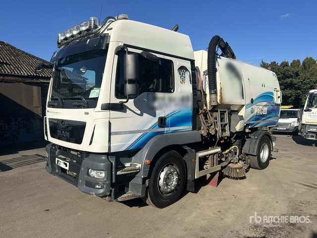 2018 MAN TGM18.290 Johnston Body on Sweeper Truck - Penyapu jalan: gambar 2 2018 MAN TGM18.290 Johnston Body on Sweeper Truck - Penyapu jalan: gambar 2