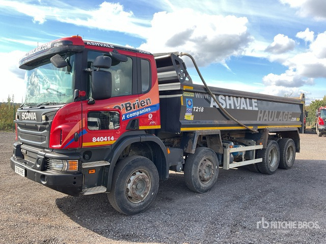 2018 Scania P410 8x4 Twin-Steer Tri/A Dump Truck - Truk jungkit: gambar 1 2018 Scania P410 8x4 Twin-Steer Tri/A Dump Truck - Truk jungkit: gambar 1