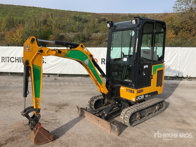 2019 JCB 16C-1 Mini Excavator: <6.6t - Ekskavator mini: gambar 1 2019 JCB 16C-1 Mini Excavator: <6.6t - Ekskavator mini: gambar 1