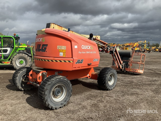 2019 JLG 450AJ 4WD Diesel (Inoperable) Articulating Boom Lift - Boom artikulasi: gambar 4 2019 JLG 450AJ 4WD Diesel (Inoperable) Articulating Boom Lift - Boom artikulasi: gambar 4