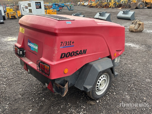 2020 Doosan 731E Mobile (Inoperable) Air Compressor - Kompresor udara: gambar 4 2020 Doosan 731E Mobile (Inoperable) Air Compressor - Kompresor udara: gambar 4