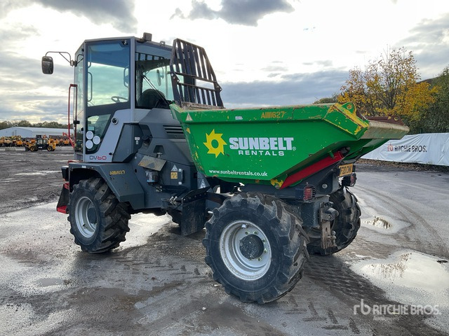 2020 Wacker Neuson DV60 6 ton 4x4 Swivel Dumper - Tempat sampah: gambar 5 2020 Wacker Neuson DV60 6 ton 4x4 Swivel Dumper - Tempat sampah: gambar 5