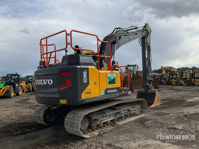 2023 Volvo EC140EL Tracked Excavator - Ekskavator perayap: gambar 3 2023 Volvo EC140EL Tracked Excavator - Ekskavator perayap: gambar 3