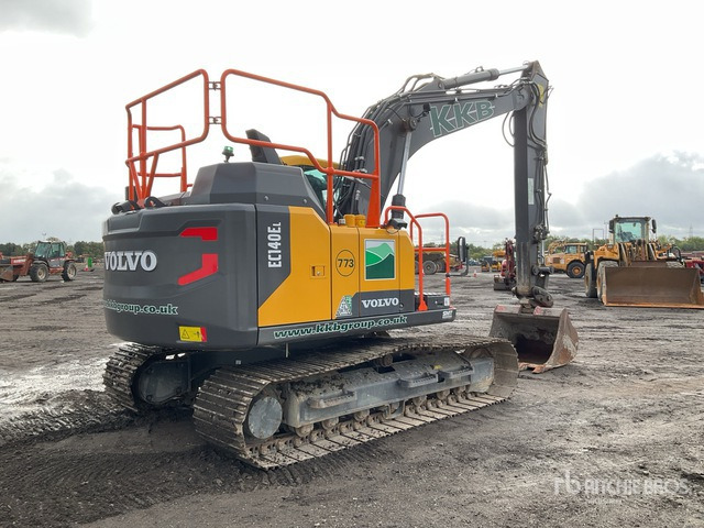 2023 Volvo EC140EL Tracked Excavator - Ekskavator perayap: gambar 3 2023 Volvo EC140EL Tracked Excavator - Ekskavator perayap: gambar 3