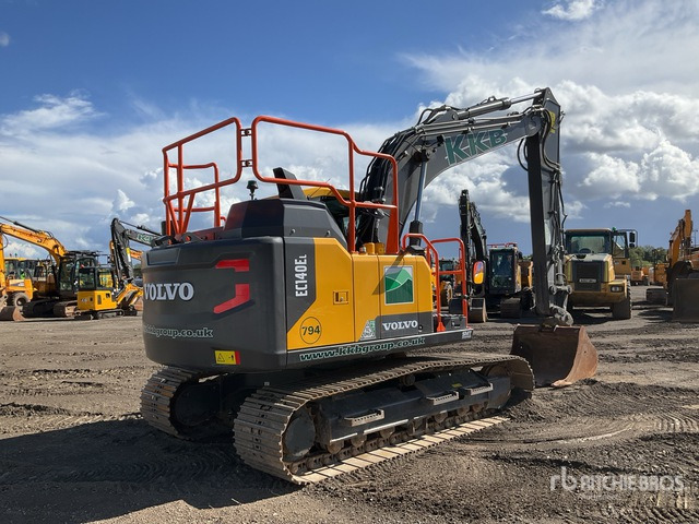 2023 Volvo EC140EL Tracked Excavator - Ekskavator perayap: gambar 3 2023 Volvo EC140EL Tracked Excavator - Ekskavator perayap: gambar 3