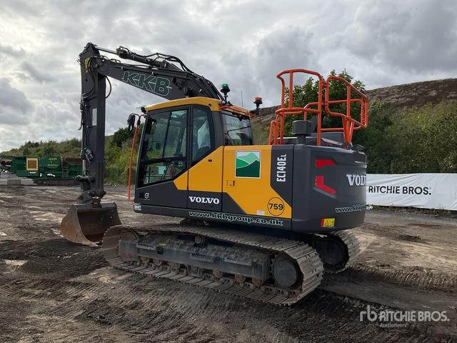 2023 Volvo EC140EL Tracked Excavator - Ekskavator perayap: gambar 4 2023 Volvo EC140EL Tracked Excavator - Ekskavator perayap: gambar 4