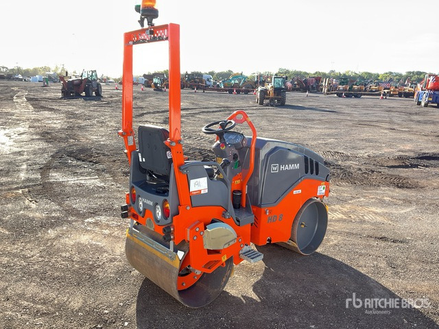 2024 Hamm HD8VV Double Drum Roller - Roller jalan: gambar 4 2024 Hamm HD8VV Double Drum Roller - Roller jalan: gambar 4