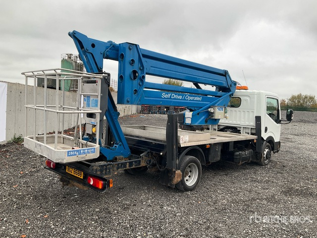 Nissan Cabstar NT400 Bucket Truck - Platform udara yang dipasang di truk: gambar 4 Nissan Cabstar NT400 Bucket Truck - Platform udara yang dipasang di truk: gambar 4