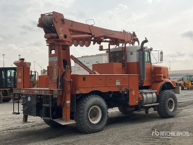 1995 Kenworth C500 Simon Telelect 92-45 on 4x4 Drill Truck - Mesin pemotong chopper/ Mulcher: gambar 3 1995 Kenworth C500 Simon Telelect 92-45 on 4x4 Drill Truck - Mesin pemotong chopper/ Mulcher: gambar 3